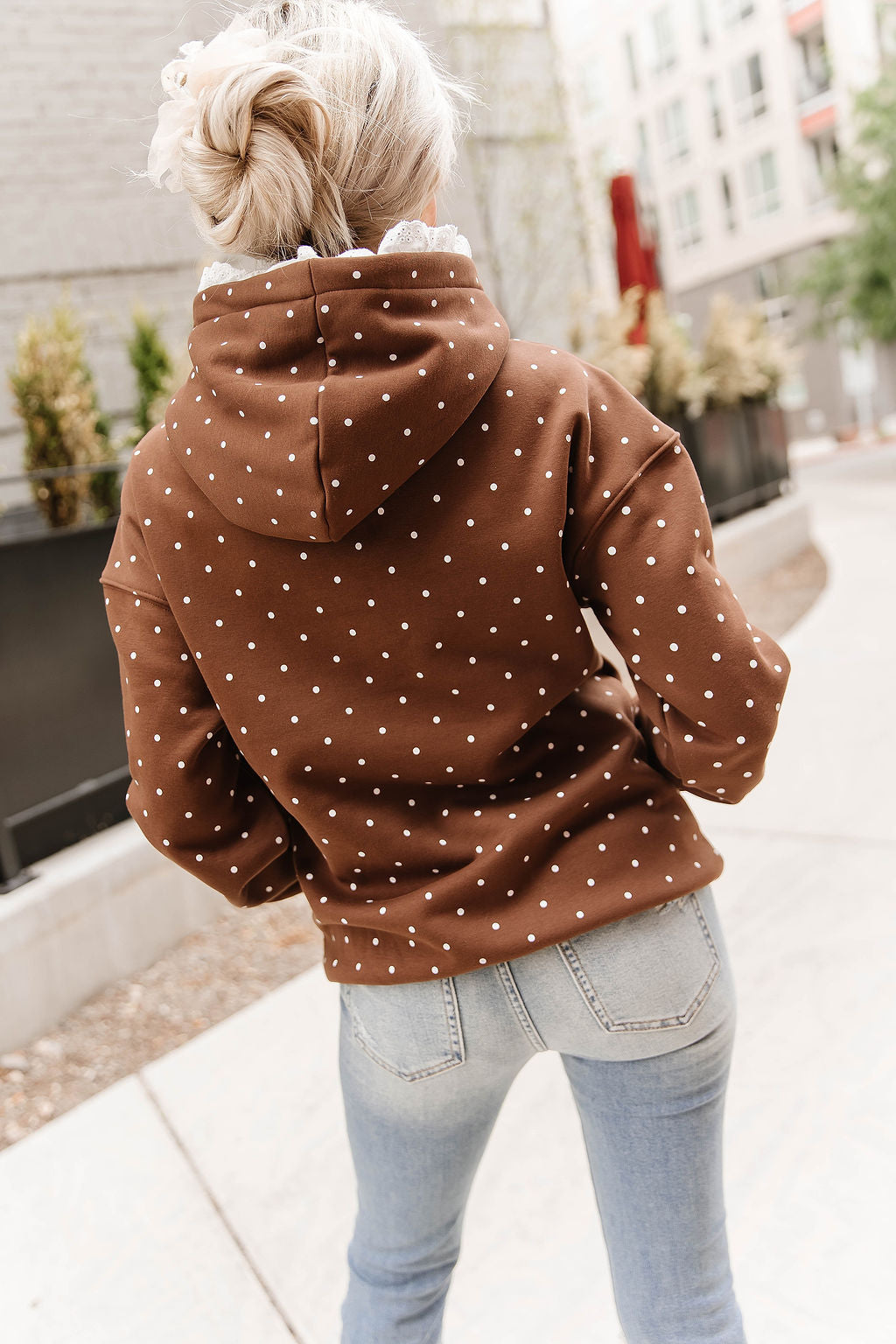 Comfort Zone Hoodie - Cocoa Cutie Lace