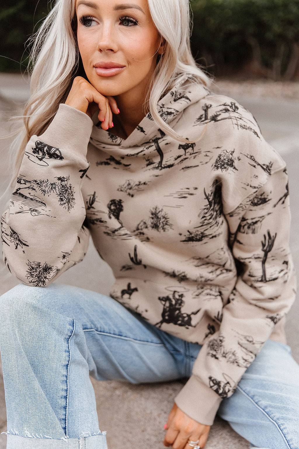 Everywear Hoodie - Cowboy Country