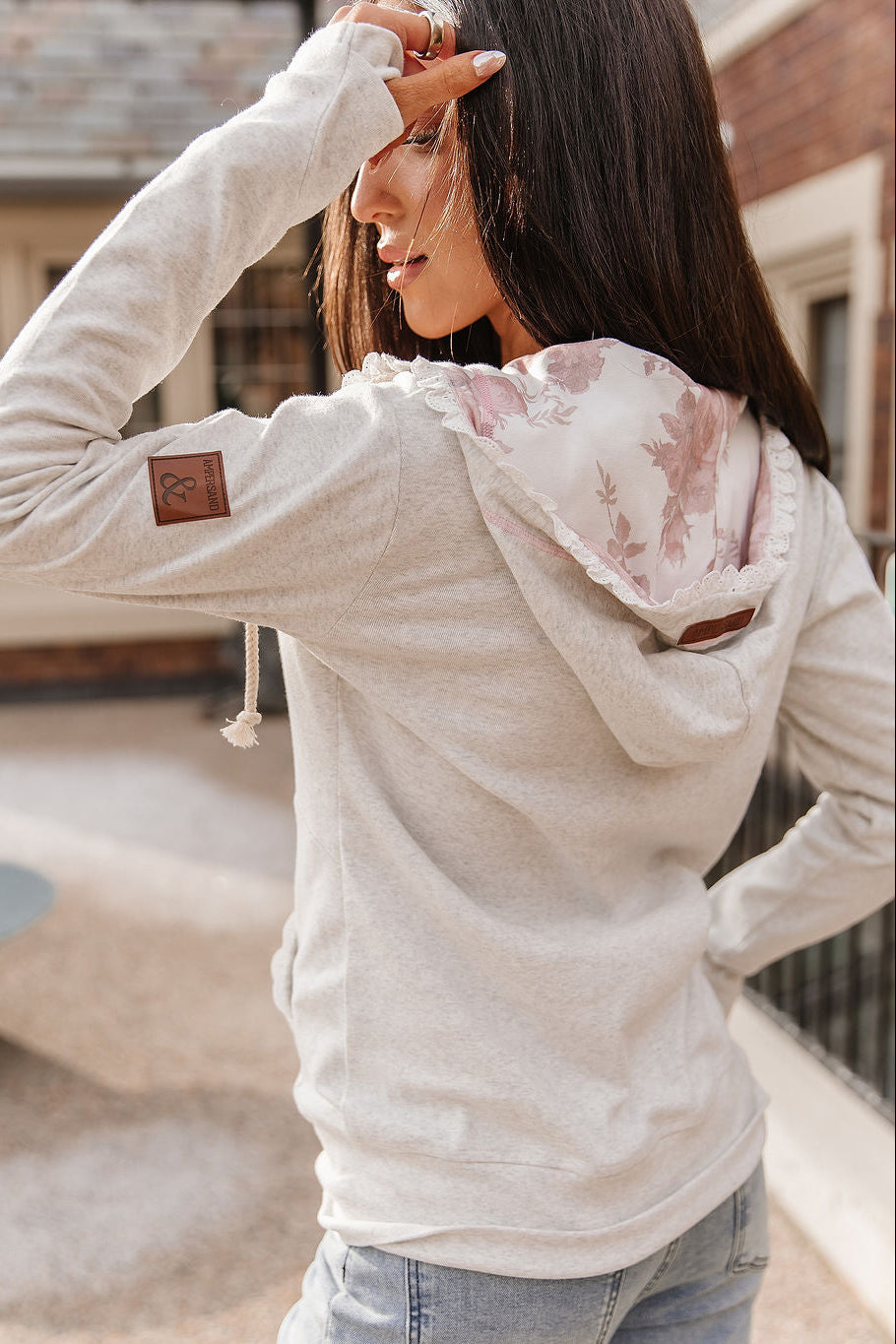 Preorder: FullZip Sweatshirt - Blossom Bliss