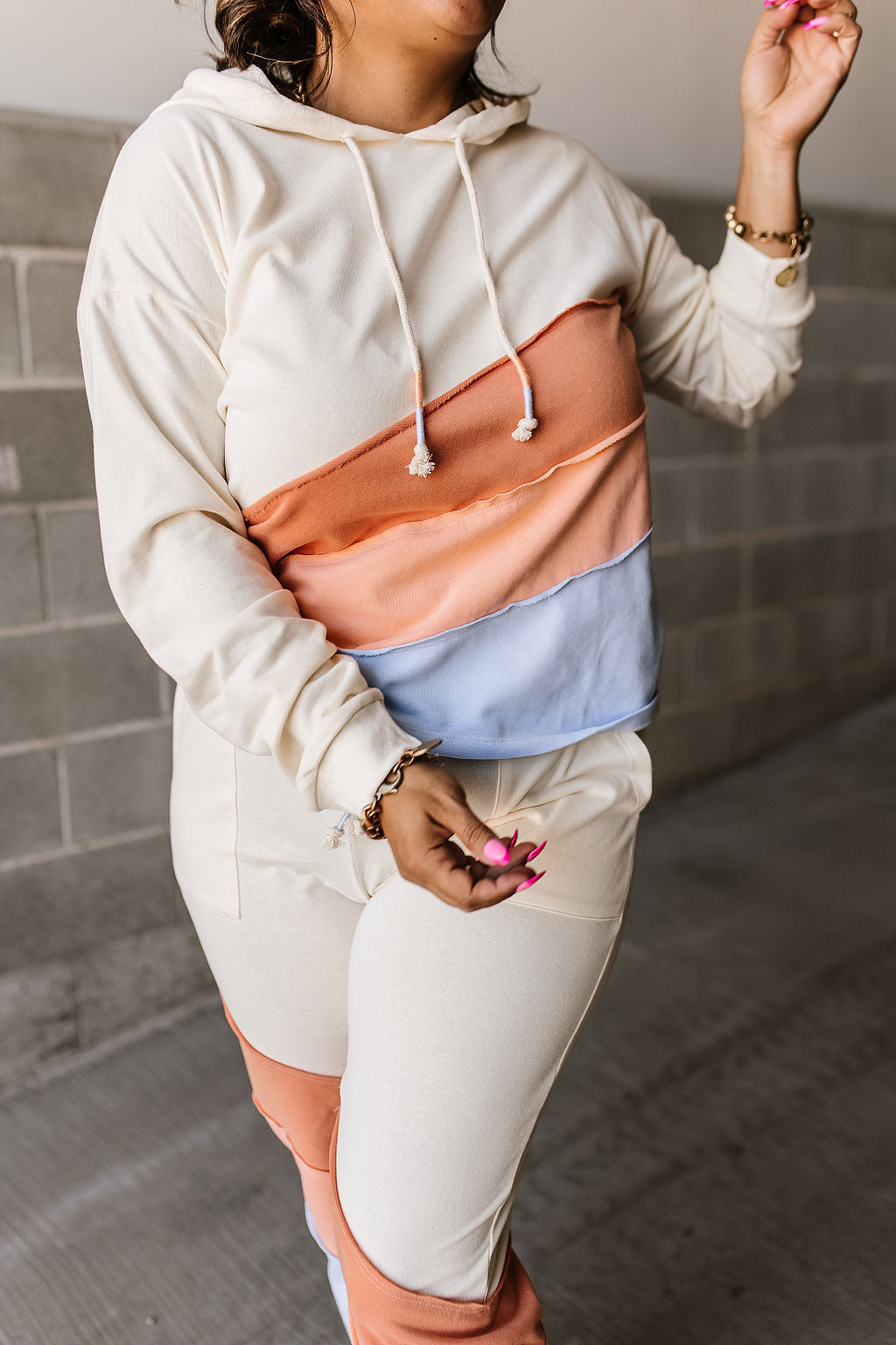 Cozy Colorblock Hoodie