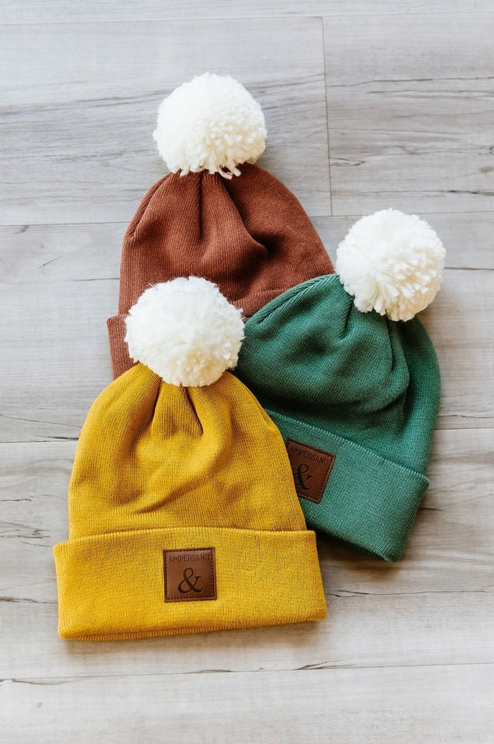 Ampersand Avenue Beanie 3 Pack- Cabin Cutie