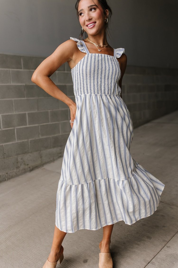 Kianna Striped Dress – Mindy Mae's Market