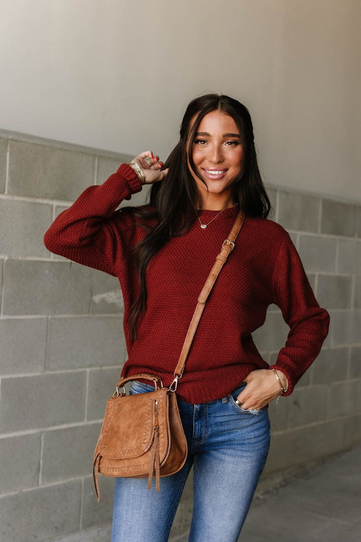 Tiffany Sweater - Rust