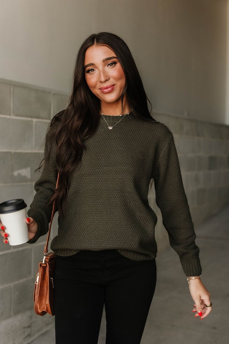 Tiffany Sweater - Olive