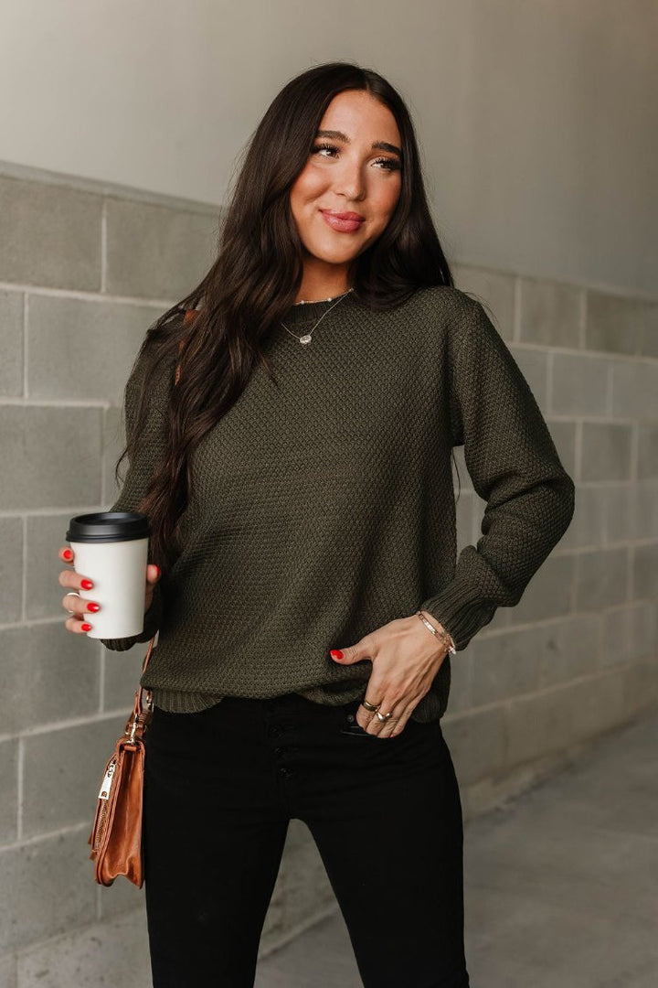 Tiffany Sweater - Olive