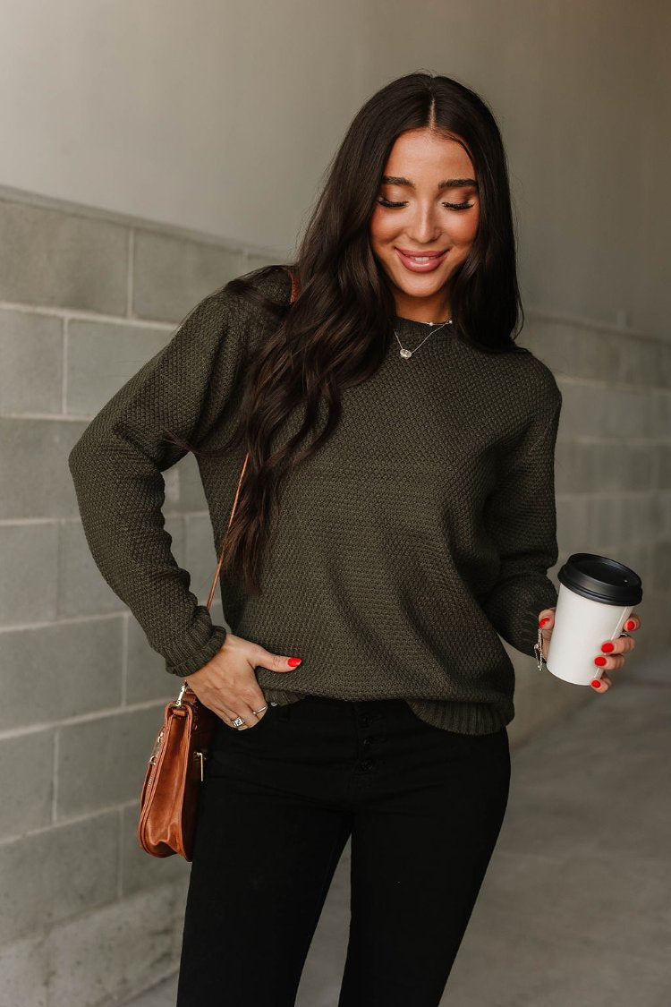 Tiffany Sweater - Olive