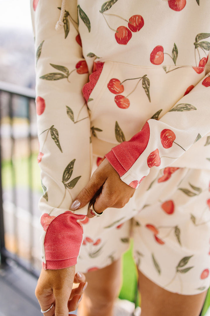 Preorder: HalfZip Sweatshirt - Cherry On Top