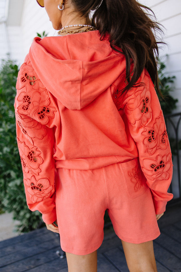 Preorder: University FullZip - Love Story Grapefruit