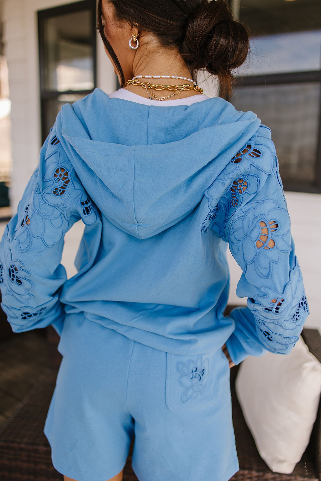 Preorder: University FullZip - Love Story Blueberry