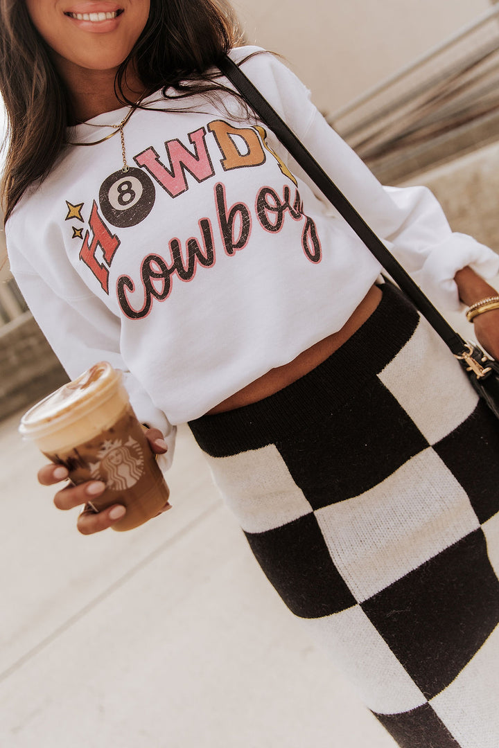 Howdy Cowboy Pullover