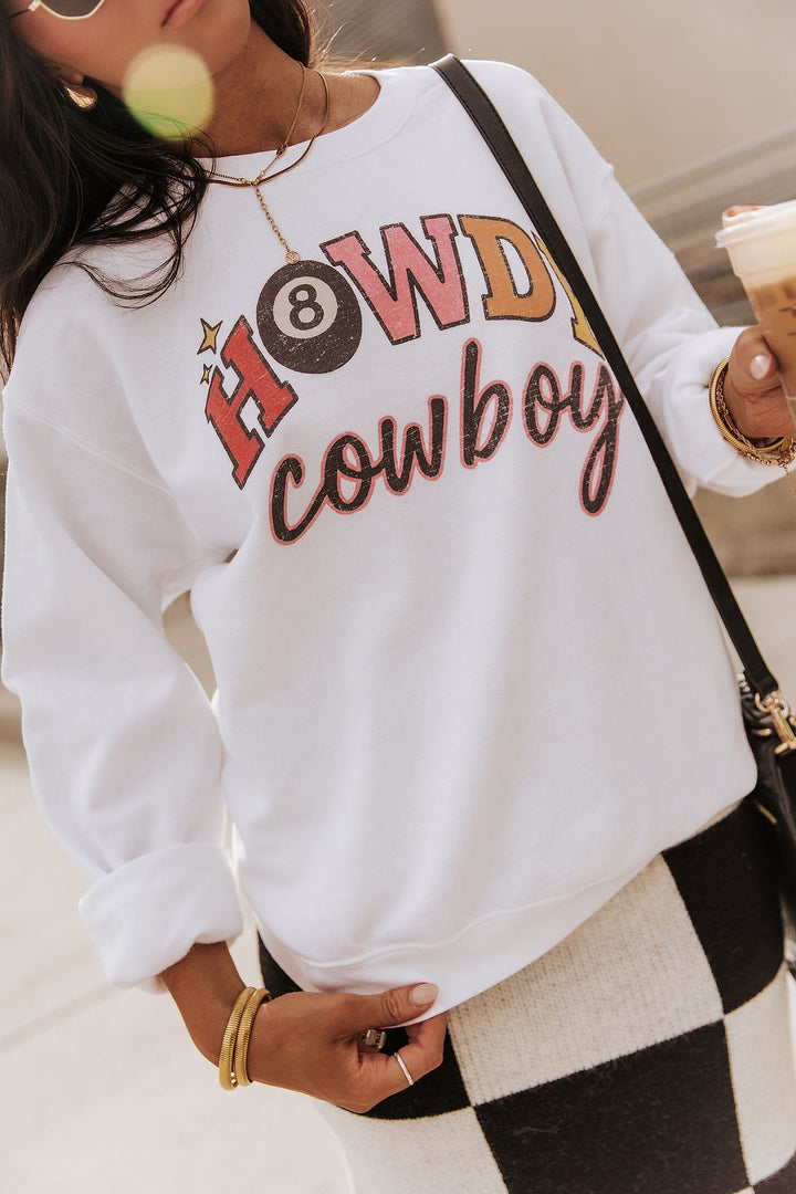 Howdy Cowboy Pullover