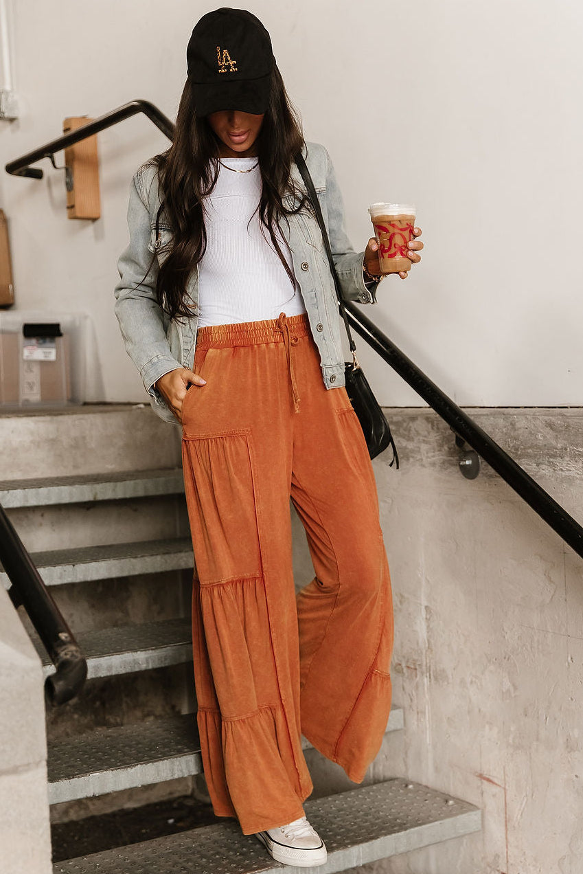Ellie Tiered Pants - Sienna