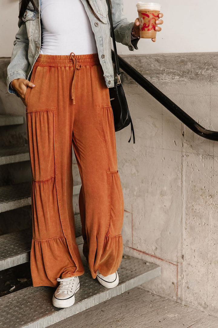Ellie Tiered Pants - Sienna