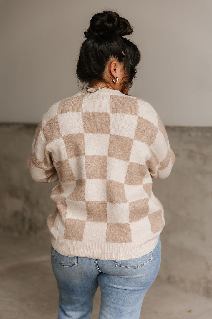 Madeline Checkered Sweater