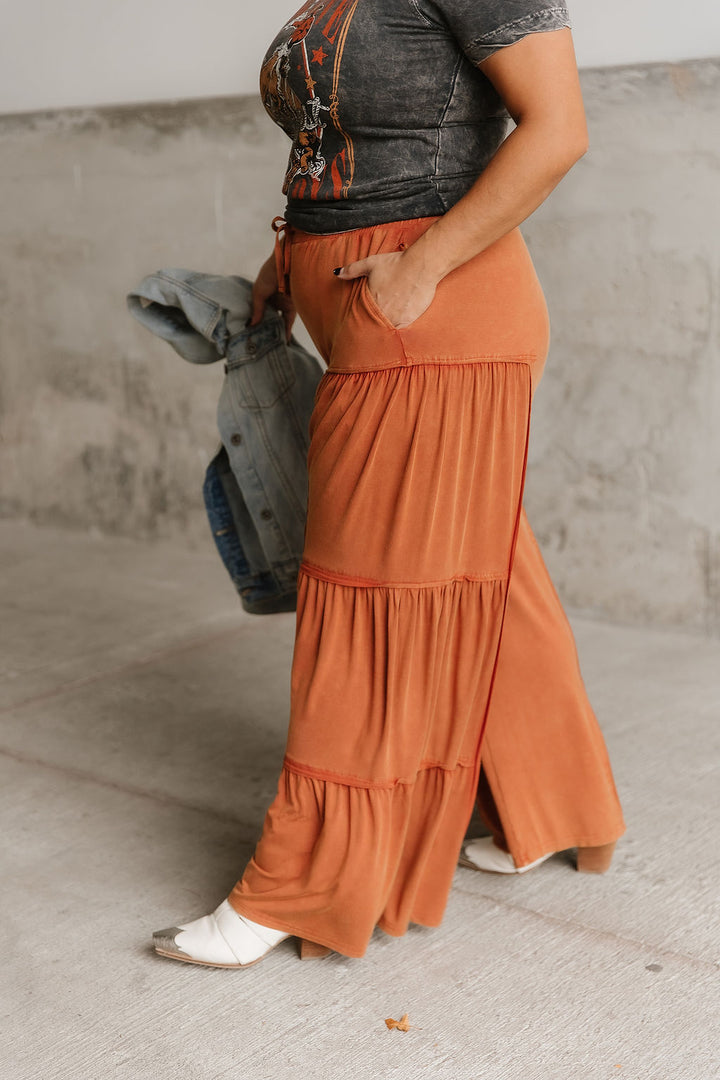 Ellie Tiered Pants - Sienna