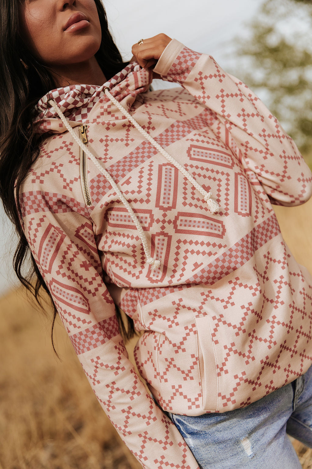 DoubleHood™ Sweatshirt - Prairie Princess