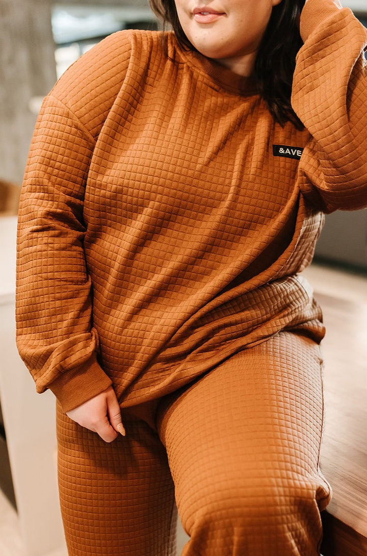 Quilted Lounge Set and Pullover