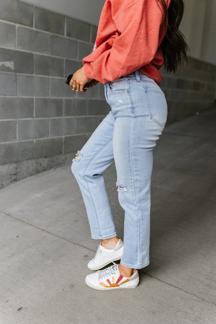 Morgan Distressed Jeans - Mindy Mae's Marketcomfy cute hoodies