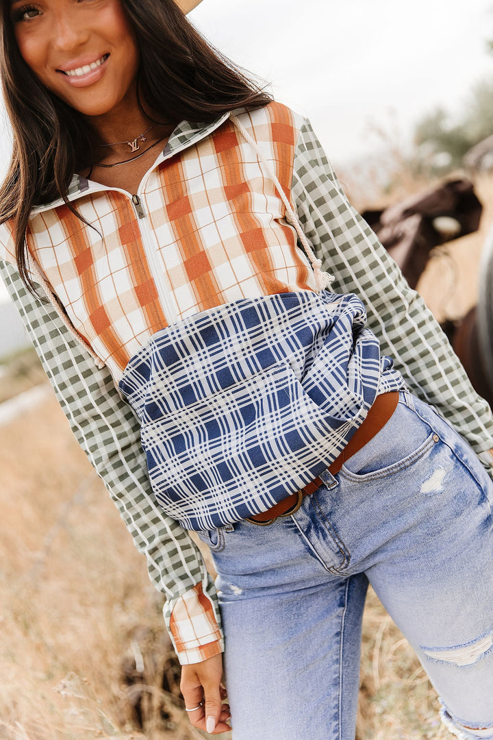 HalfZip Sweatshirt - Cowpoke Cutie