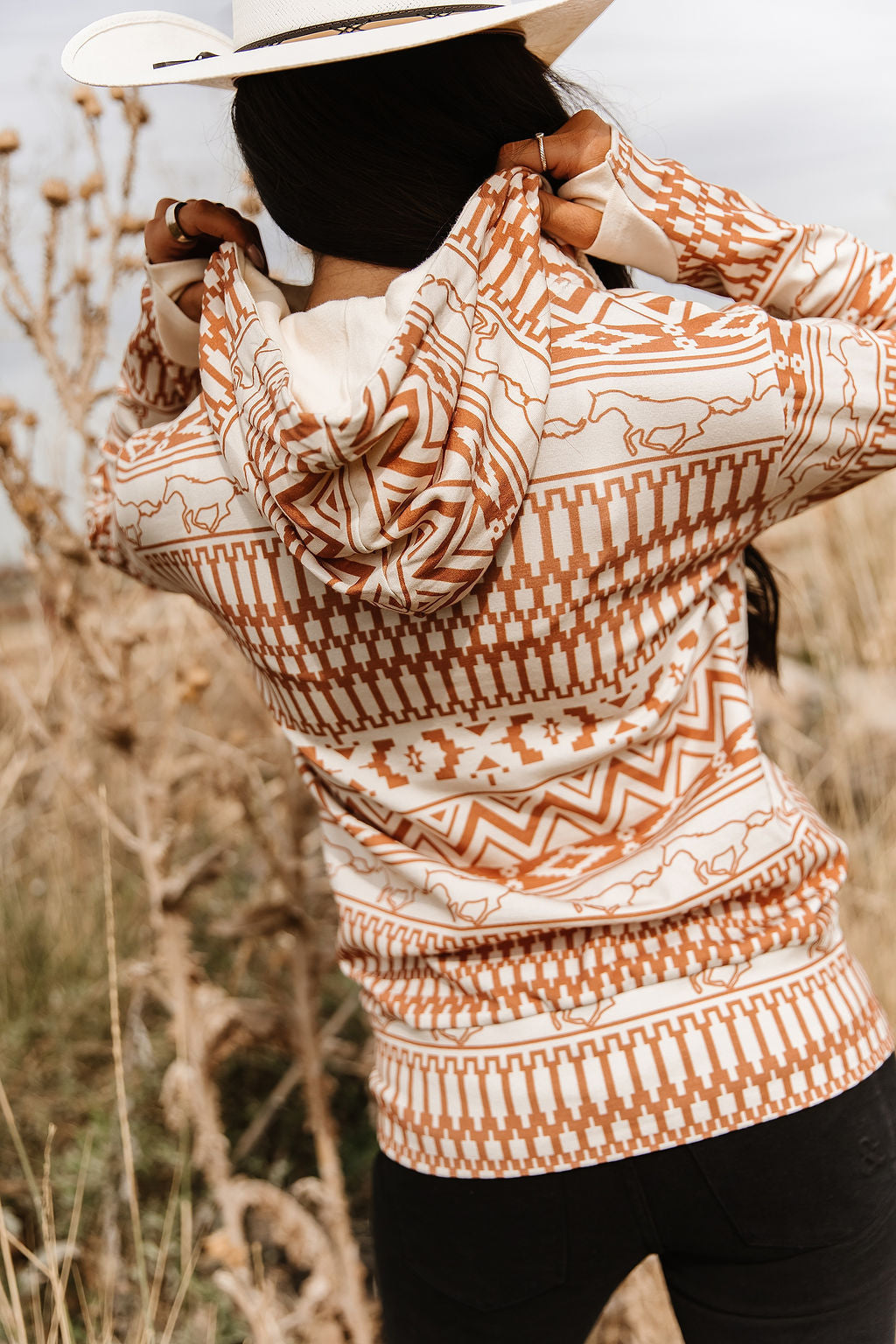 HalfZip Sweatshirt - Bronco Babe