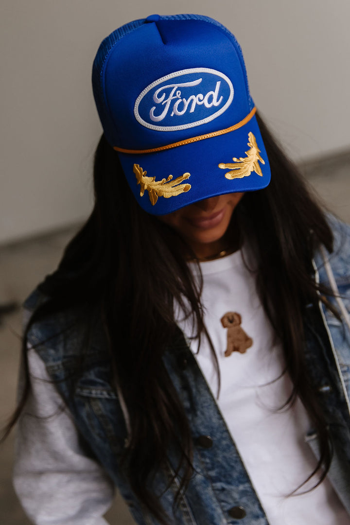 Truck Yeah Hat - Blue