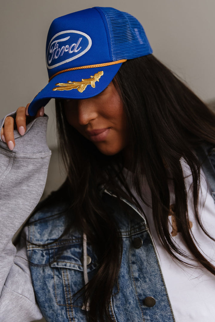 Truck Yeah Hat - Blue