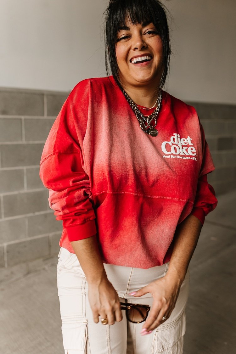 Diet Coke Spirit Jersey® - Mindy Mae's Marketcomfy cute hoodies