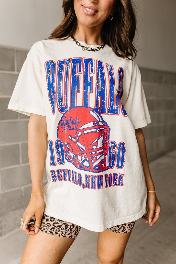 Underground Original Design: Buffalo Football Boxy Cotton TShirt