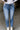 High Waisted Slim Straight Cut Skinny Jean