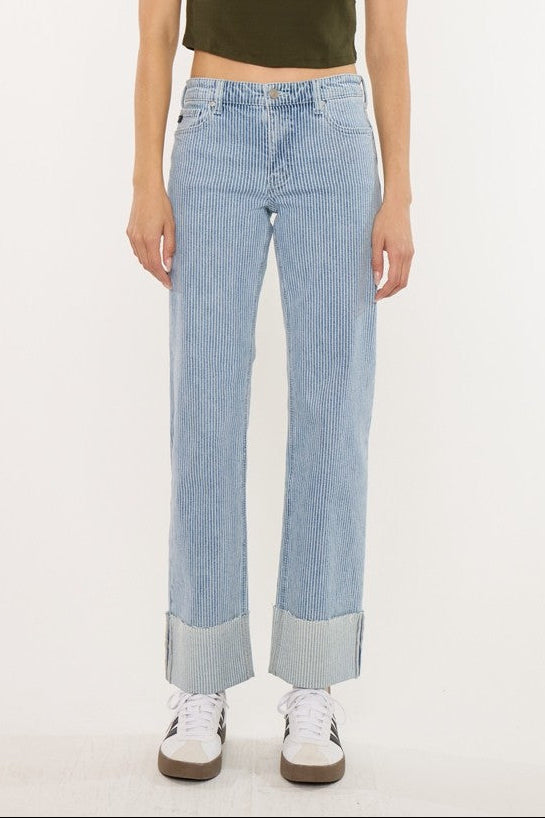 Erin Stripe Jeans