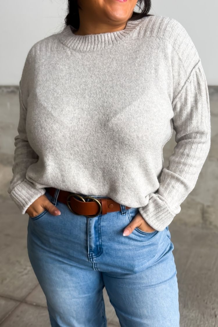 Jude Sweater - Light Grey