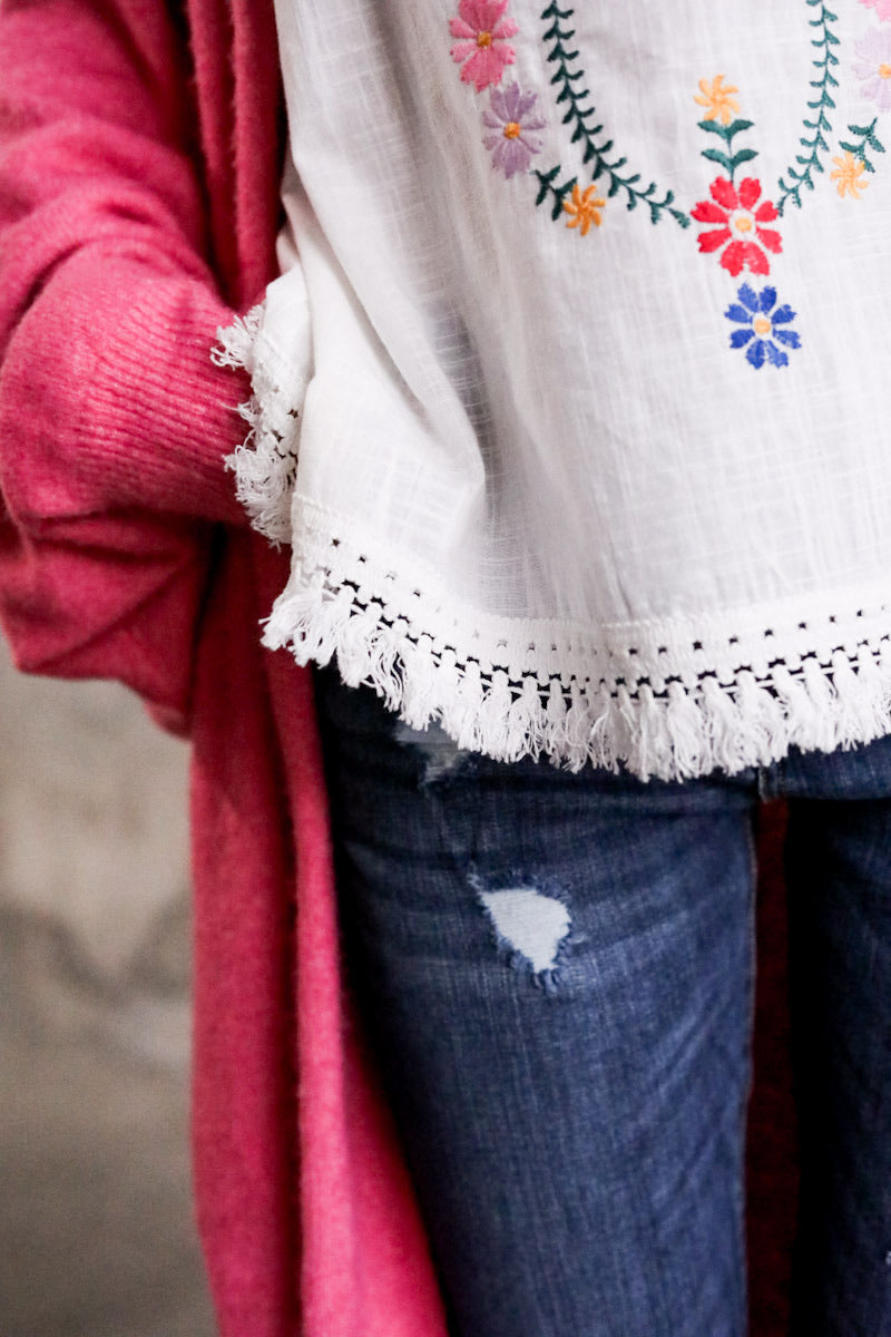 Briella Tank - White