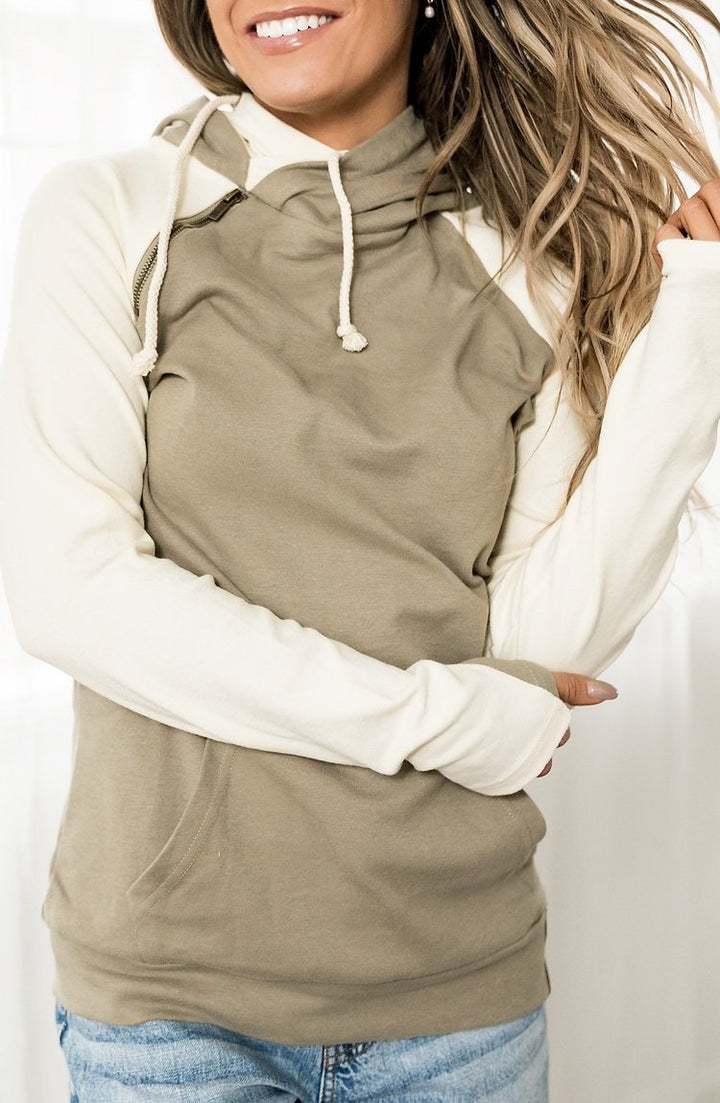 Basic DoubleHood™ Sweatshirt - Aspen - Mindy Mae's Marketcomfy cute hoodies