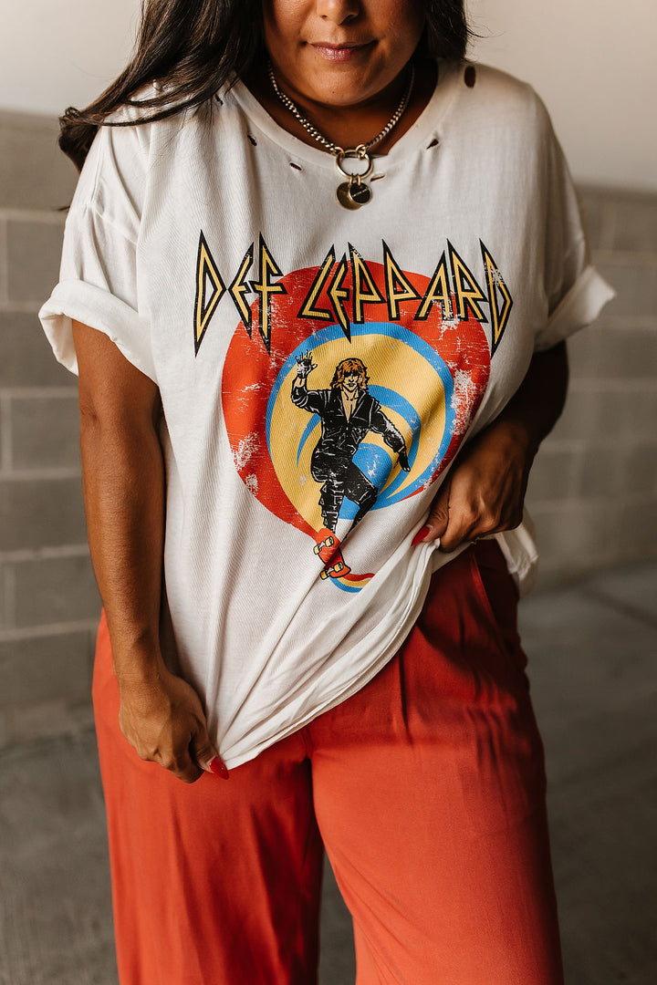 Def Leppard Comic Tee - Mindy Mae's Marketcomfy cute hoodies