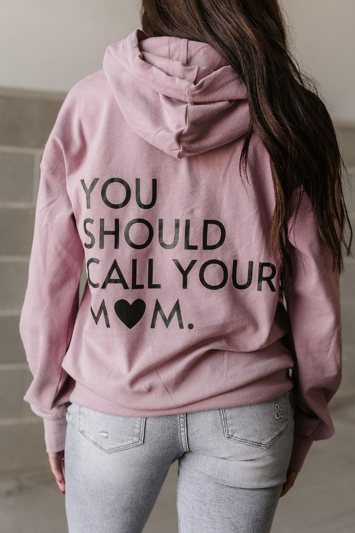 University Hoodie- Call Your Mom