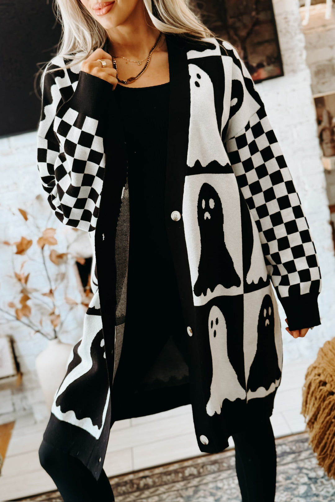 Preorder: Relaxed Cardigan - Ghouls Night Out
