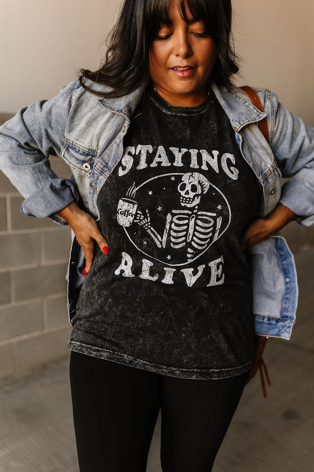 Staying Alive Tee - Mindy Mae's Marketcomfy cute hoodies