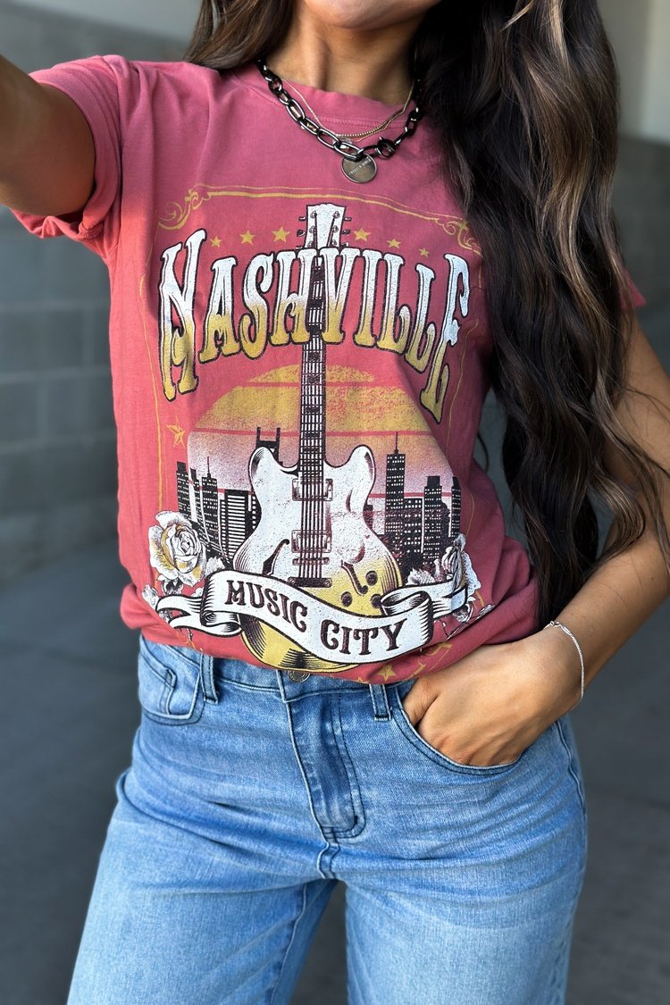 Music City Graphic Tee - Mindy Mae's Marketcomfy cute hoodies