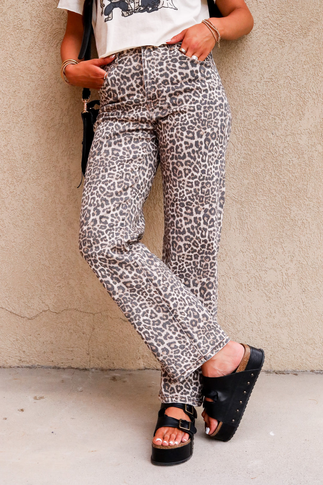 Justin Leopard Pants