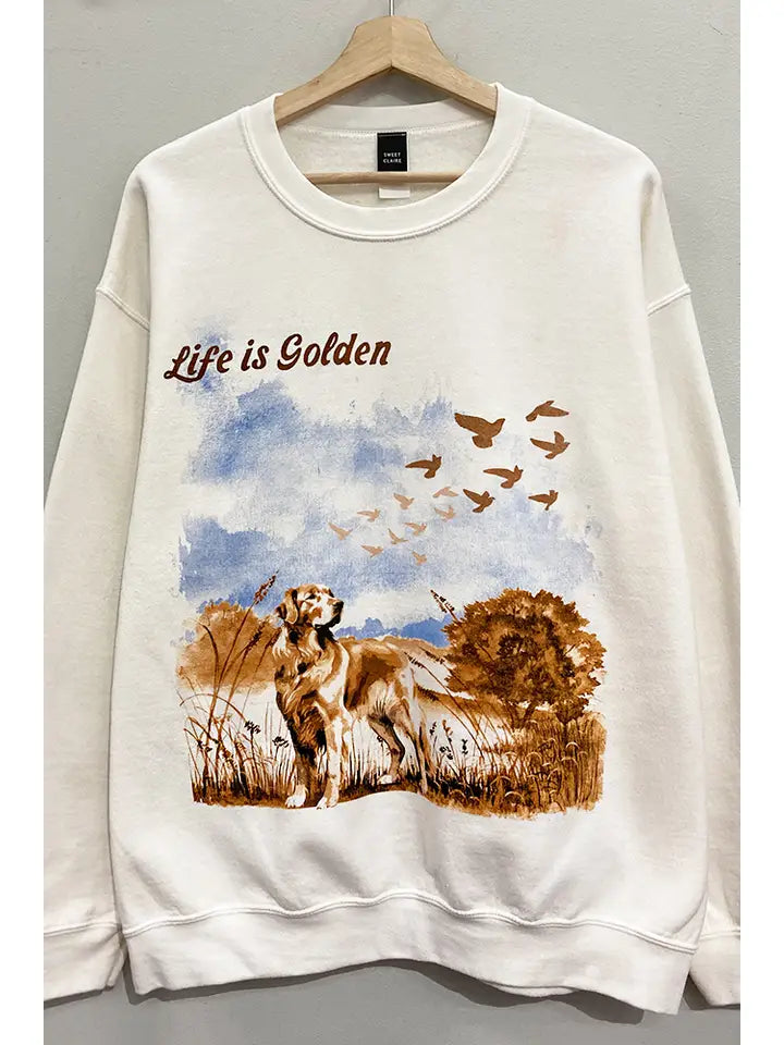 Life is Golden Pullover