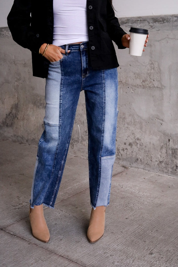 Lana Patchwork Jeans