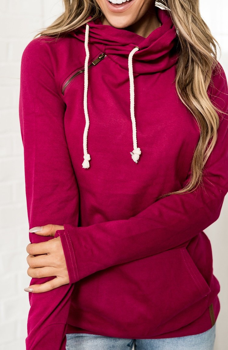 Basic DoubleHood™ Sweatshirt - Los Angeles - Mindy Mae's Marketcomfy cute hoodies