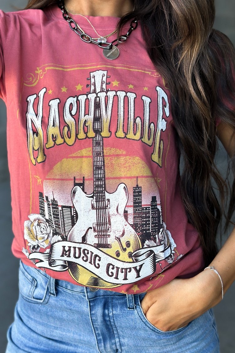 Music City Graphic Tee - Mindy Mae's Marketcomfy cute hoodies