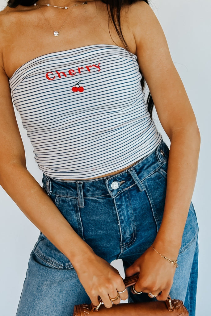 Cherry Dream Tube Top – Mindy Mae's Market