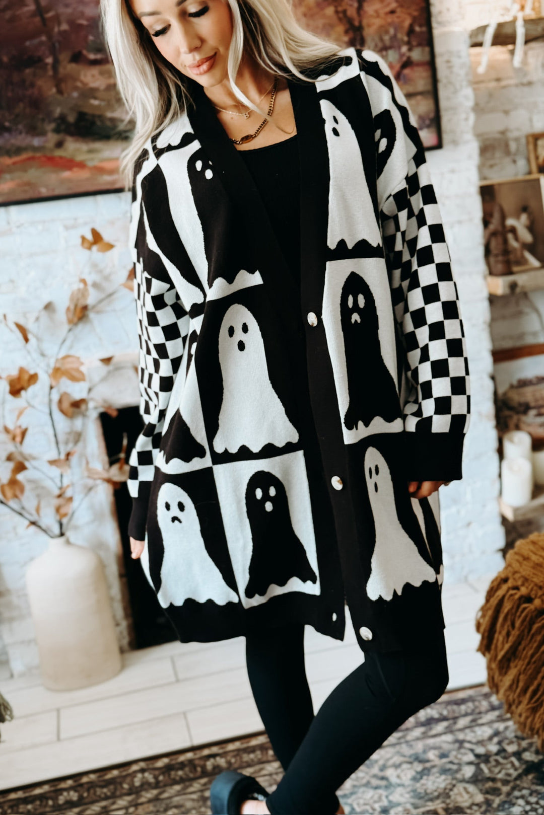 Preorder: Relaxed Cardigan - Ghouls Night Out