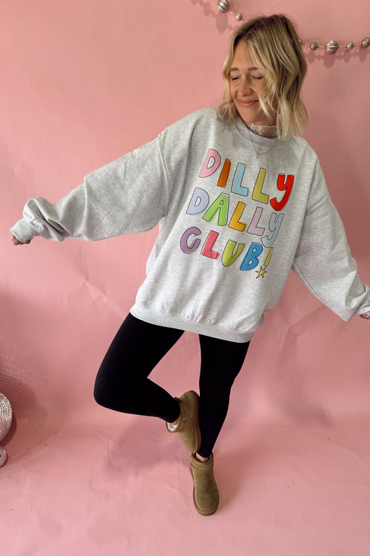 Dilly Dally Club Crewneck
