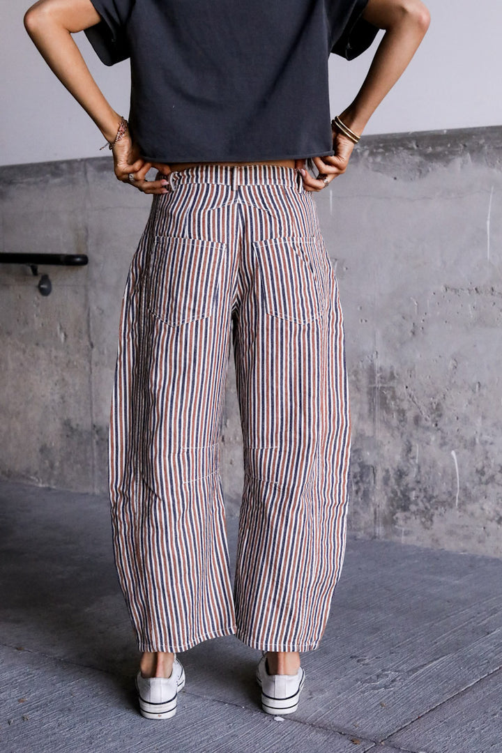 Astrid Striped Pants - Sienna