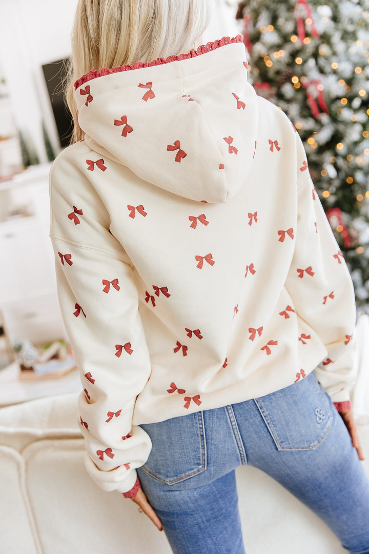 Comfort Zone Hoodie - Bundled In Bows