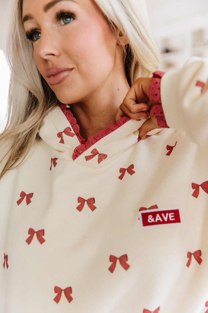Comfort Zone Hoodie - Bundled In Bows