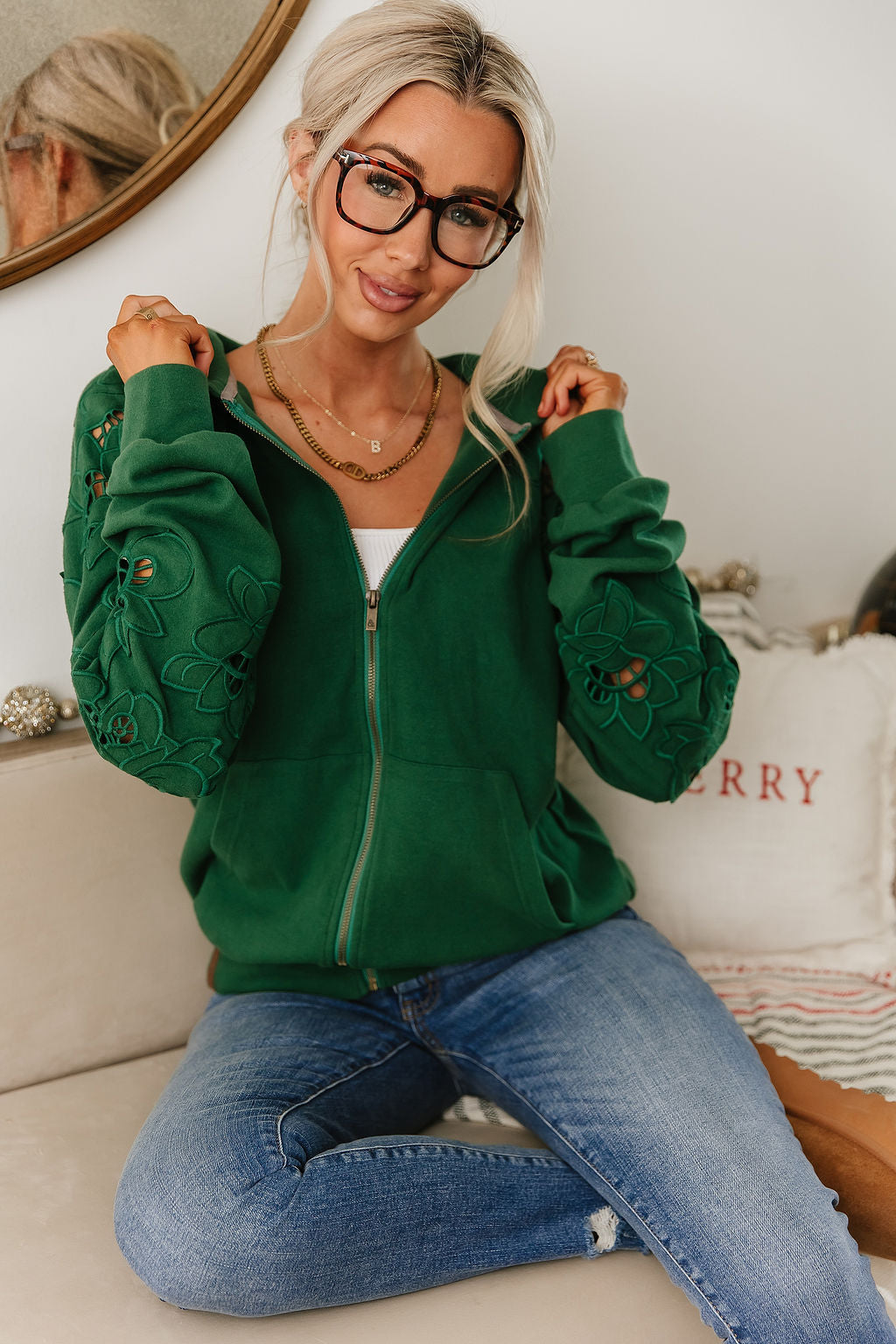 University FullZip - Love Story Holly